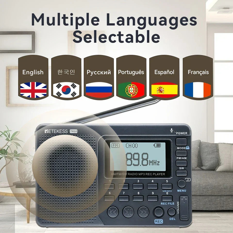 Compact Portable Radio