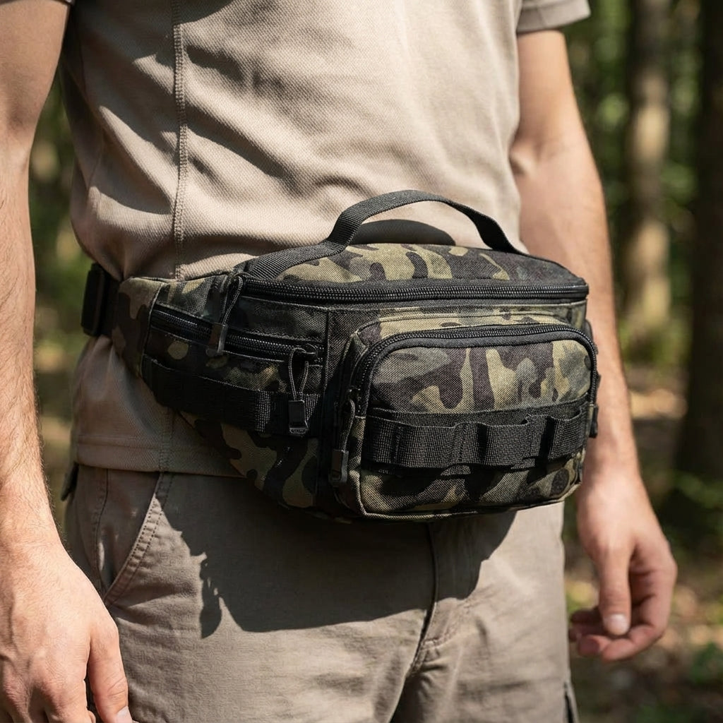 Compact Tactical Waist Bag for Everyday Use and Adventure