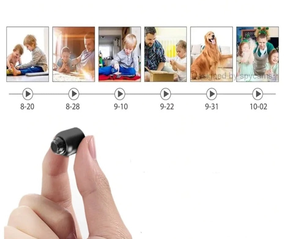 Compact Wi-Fi Security Camera