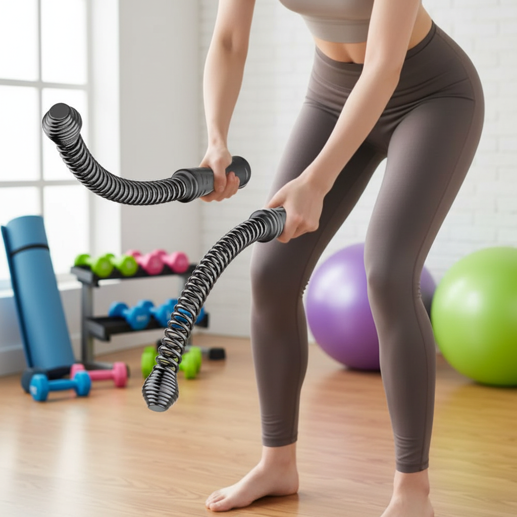 Cordless Battle Ropes Fitness & Home Workout Training Equipment