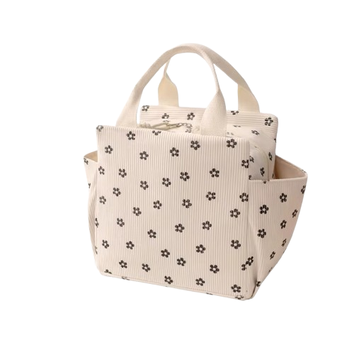 Corduroy Insulated Lunch Bag