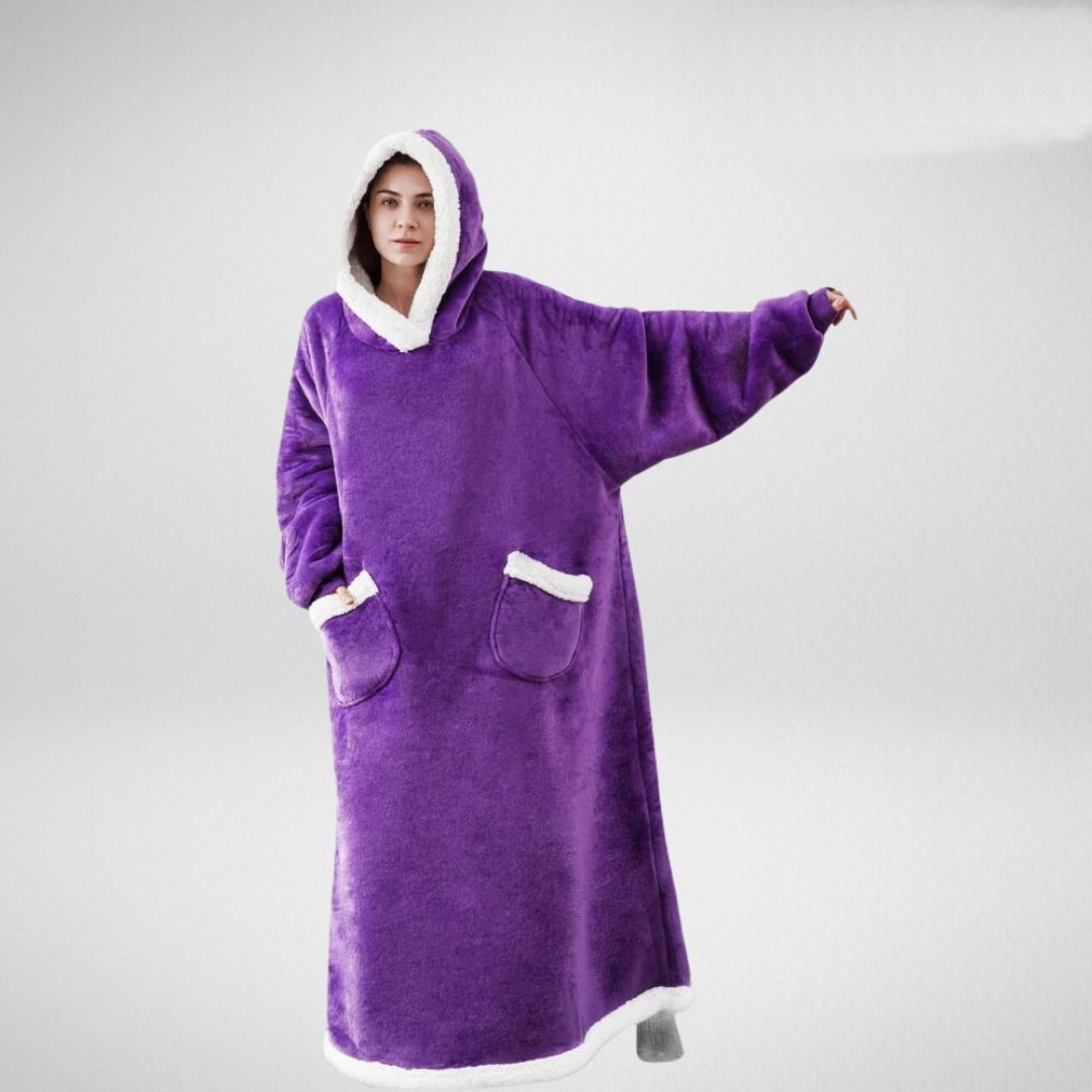 Cozy Hooded Blanket for Warm Nights