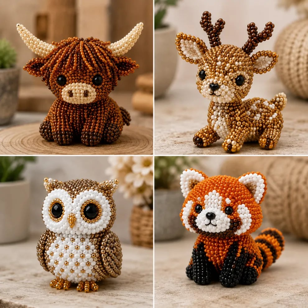 Creative Beading Kit – Make Your Own Cheerful Miniatures
