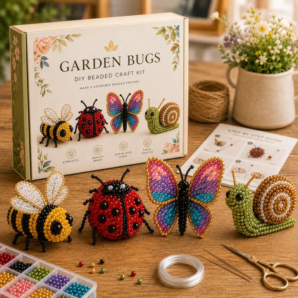 Creative Beading Kit – Make Your Own Cheerful Miniatures