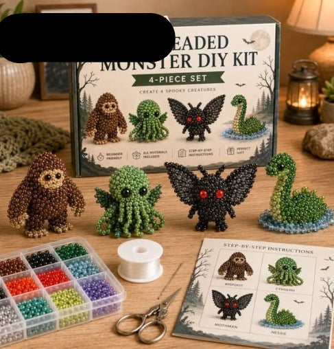 Creative Beading Kit – Make Your Own Cheerful Miniatures