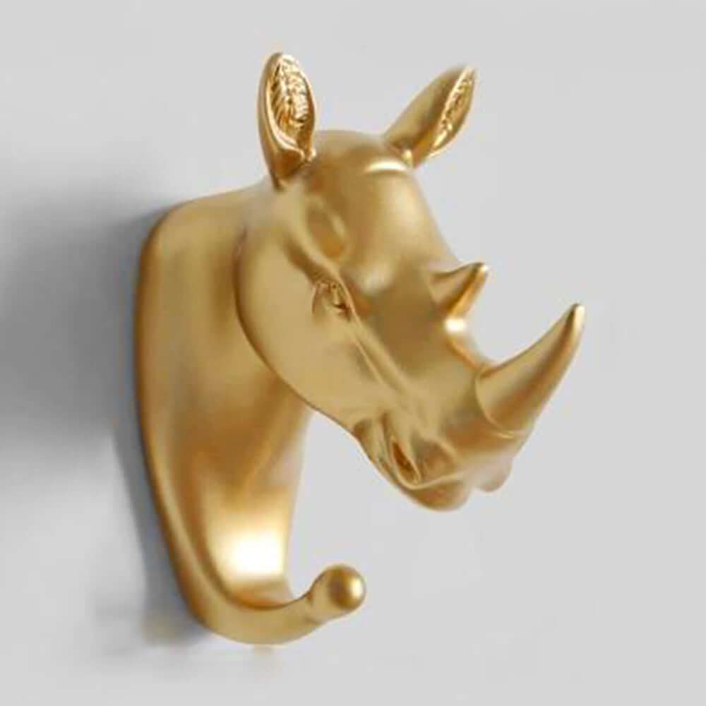 Decorative Gold Animal Wall Hooks