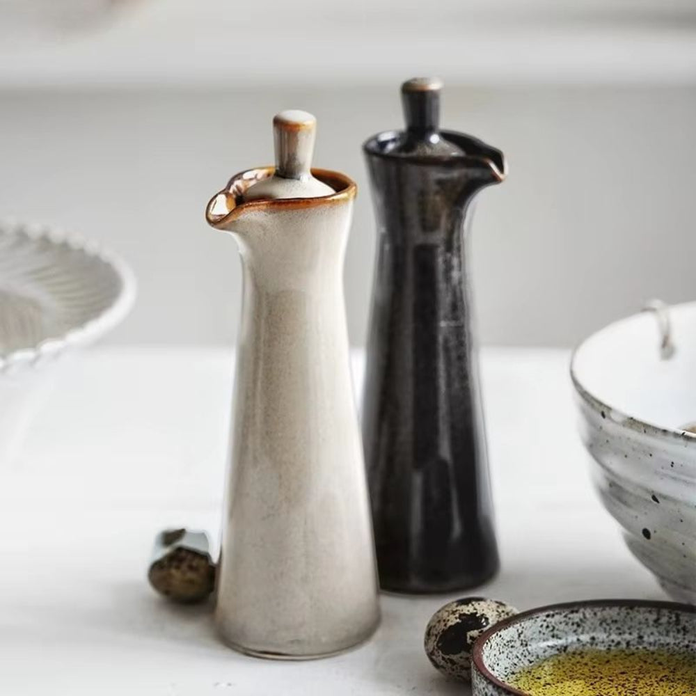 Drip-Free Glass Oil Dispenser