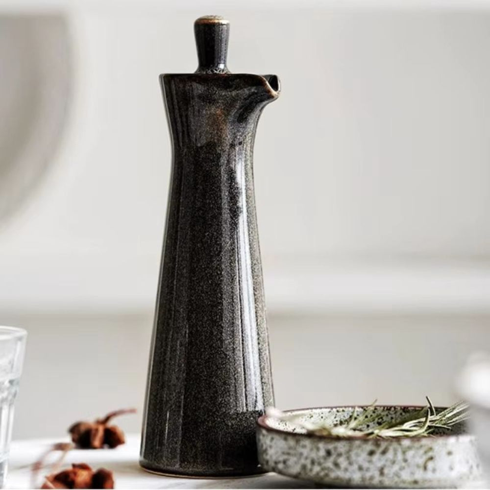 Drip-Free Glass Oil Dispenser