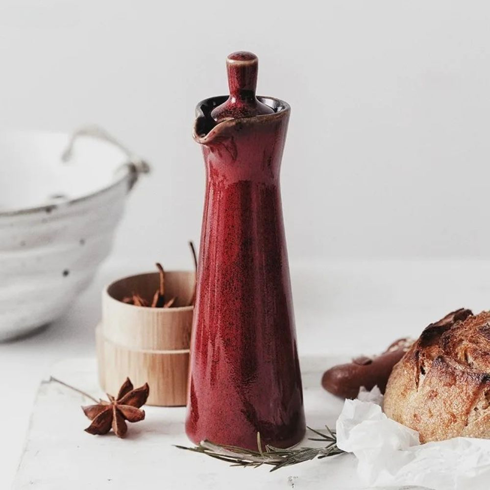 Drip-Free Glass Oil Dispenser