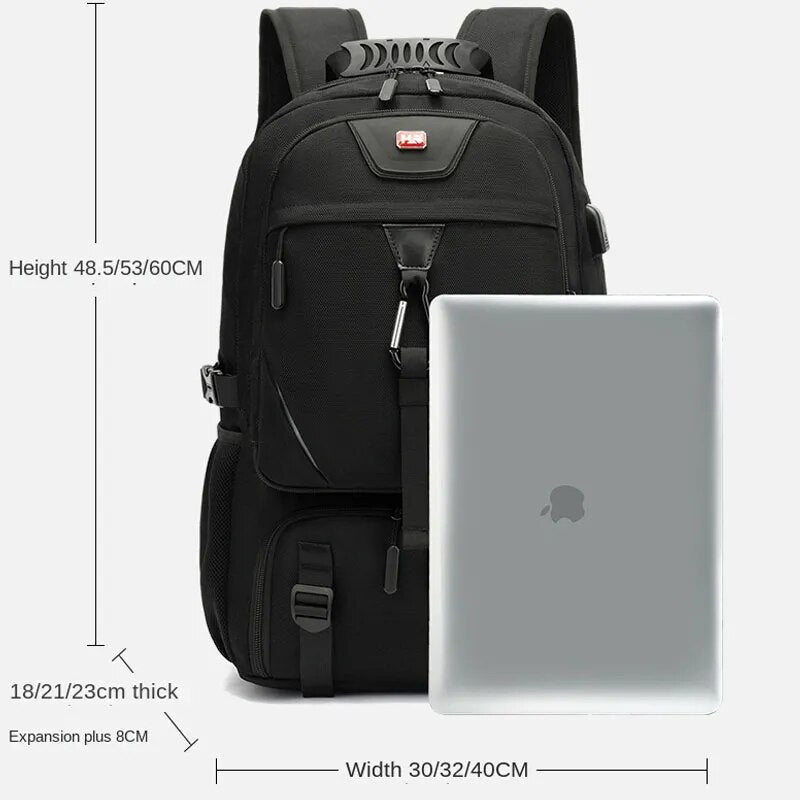 Durable & Spacious Backpack with USB Charging Port