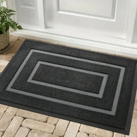 Durable Water-Resistant All-Season Rubber Doormat
