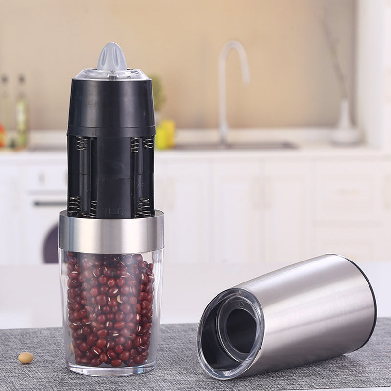 Electric Gravity Induction Salt and Pepper Grinder