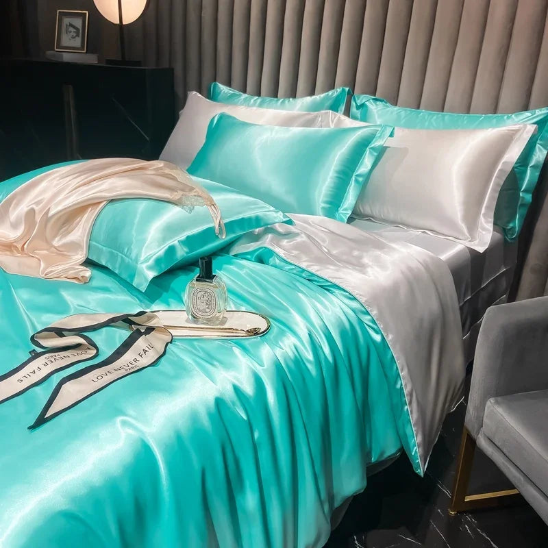 Elegant Silk Bedding with Refined Sheen and Natural Temperature Regulation