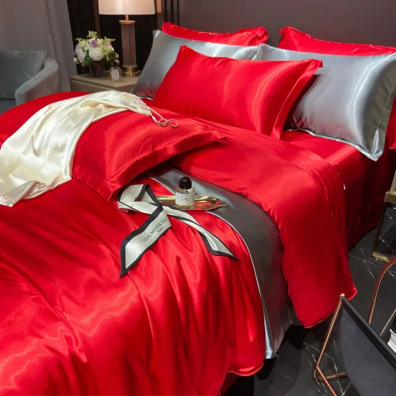 Elegant Silk Bedding with Refined Sheen and Natural Temperature Regulation