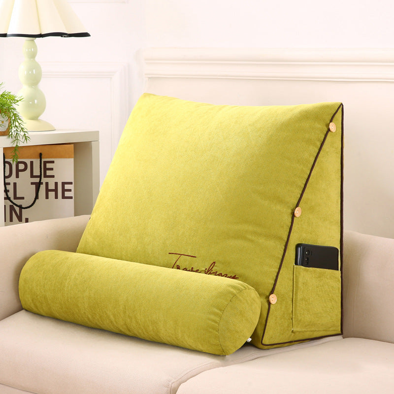 Ergonomic Wedge Back Support Pillow - Comfortable Design