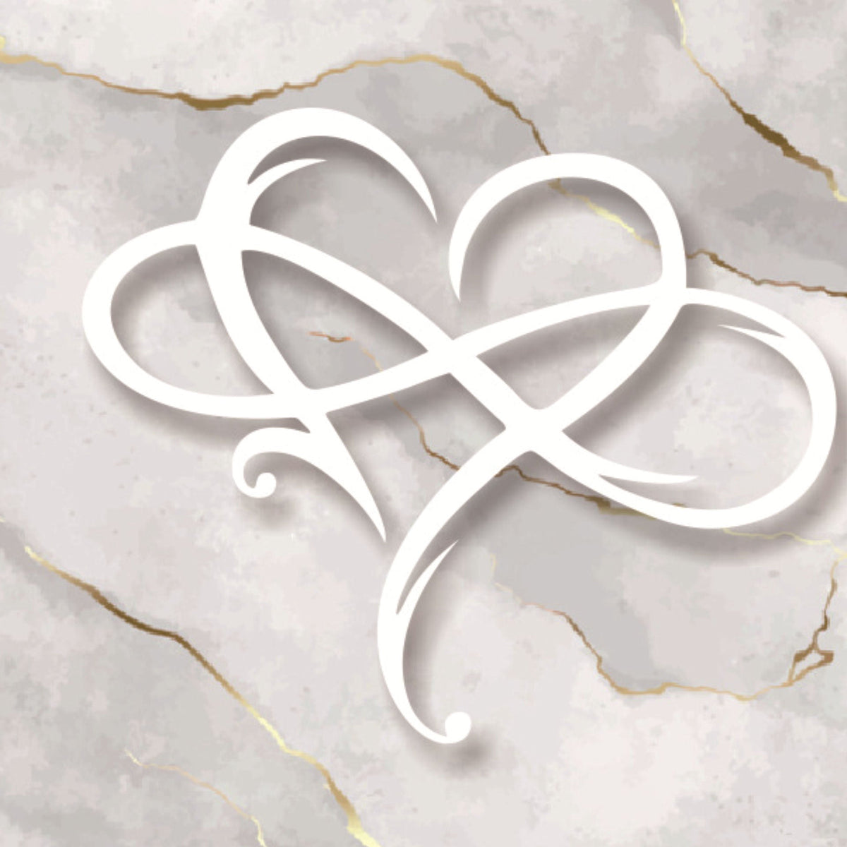 Eternal Love Stainless Steel Wall Decor for the Home