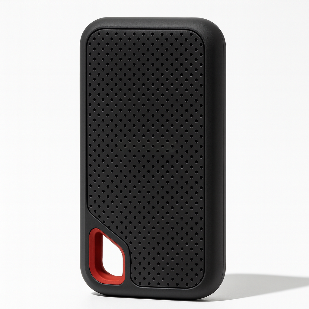 External SSD Hard Drive with 2 TB Storage Capacity
