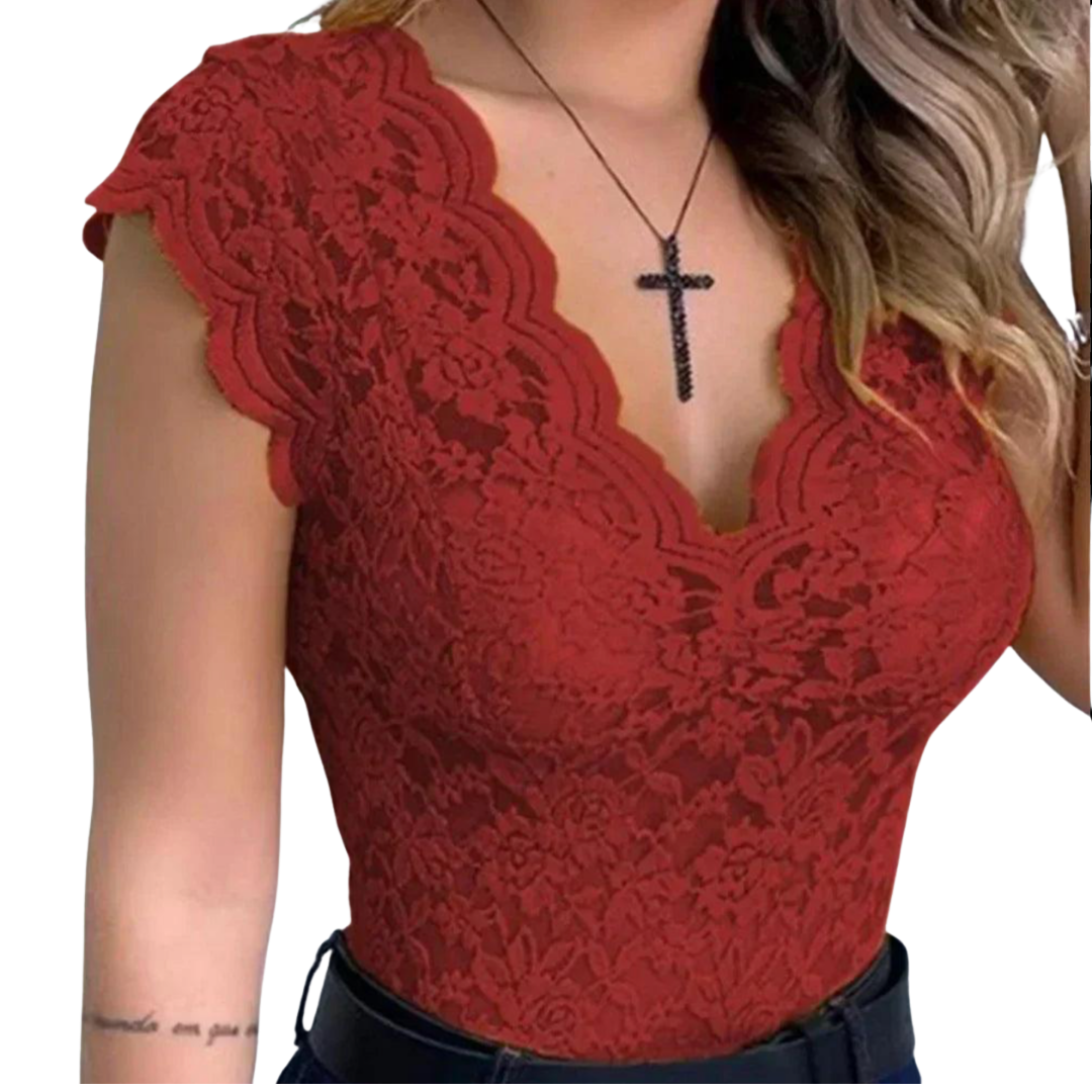 Fitted Sleeveless Top - Crystal