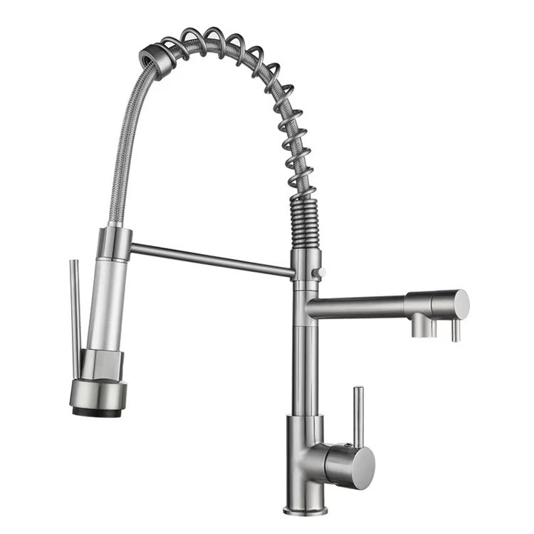 Flexible Spring Kitchen Faucet