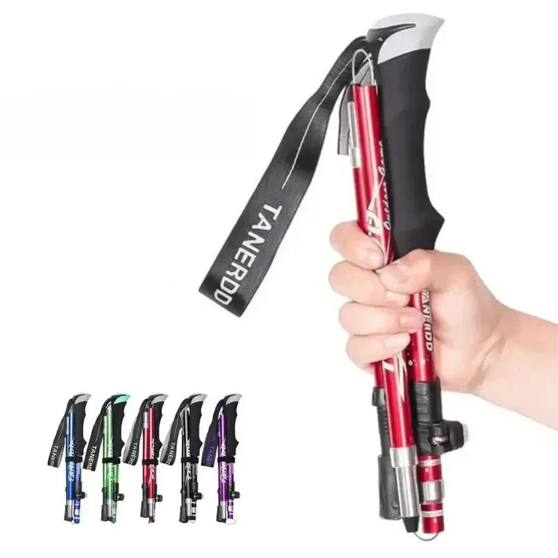 Foldable Aluminum Trekking Pole for Hiking