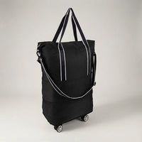 Foldable Rolling Duffle Travel Bag with Wheels – Compact & Flexible
