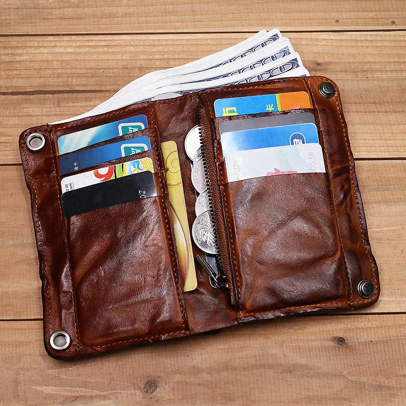 Handmade Wallet with Multiple Card Slots