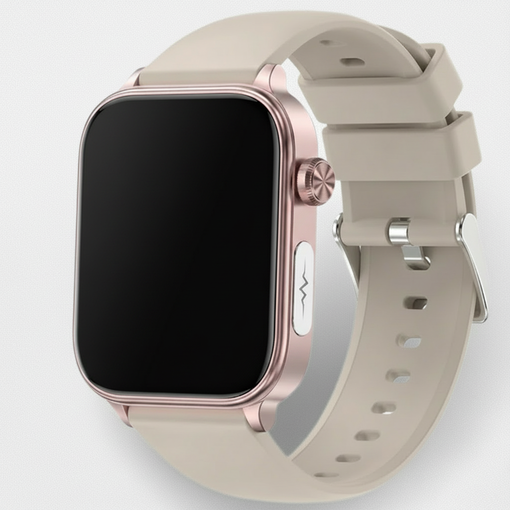 Health Smartwatch with SOS, Glucose and Heart Rate Monitor