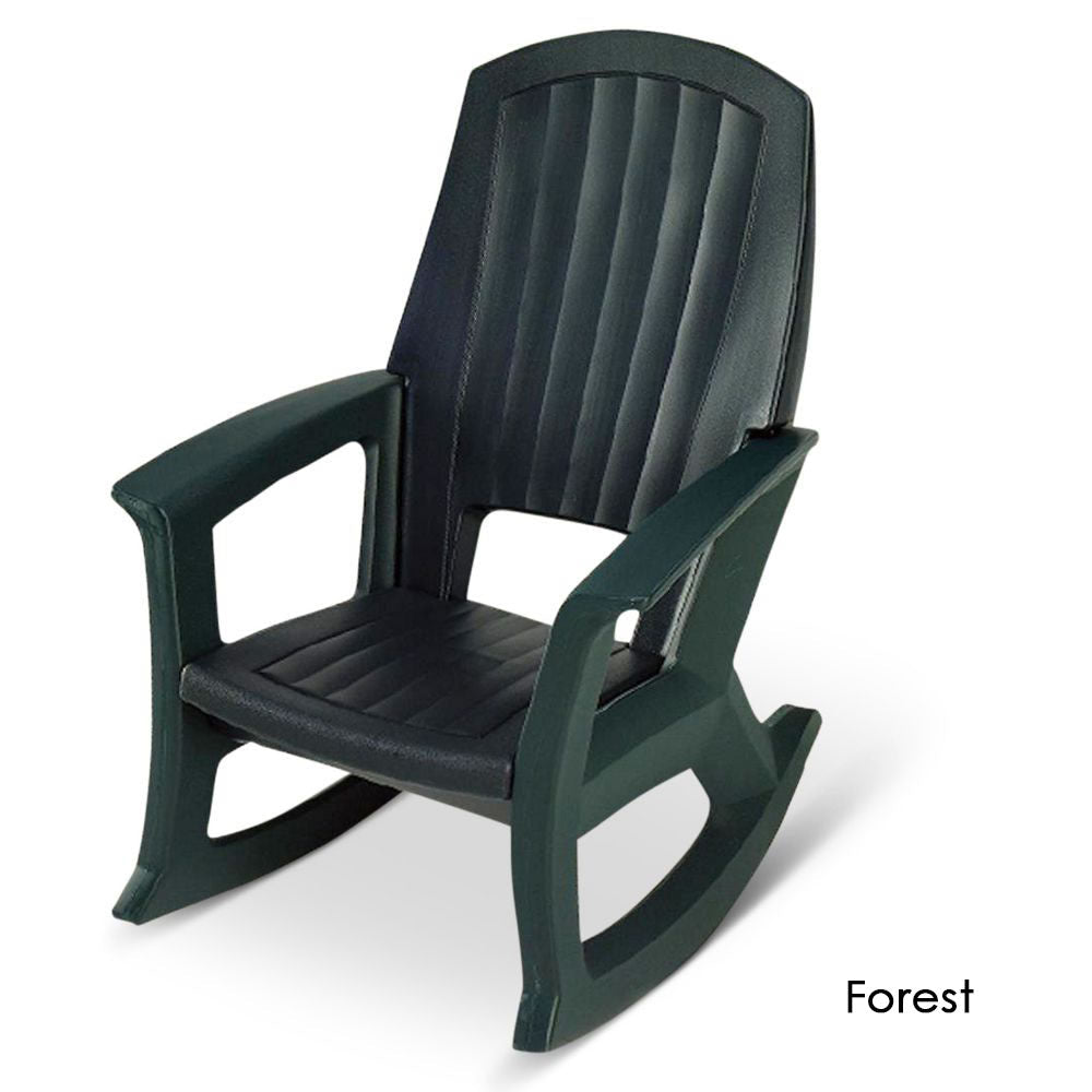 Heavy-Duty All-Weather Outdoor Resin Rocking Chair