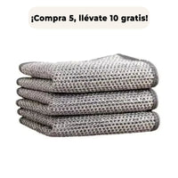 Heavy-Duty & Scratch-Resistant Cleaning Cloth for Every Clean