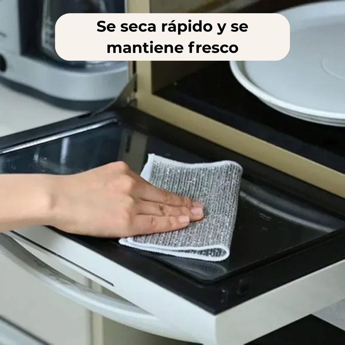 Heavy-Duty & Scratch-Resistant Cleaning Cloth for Every Clean