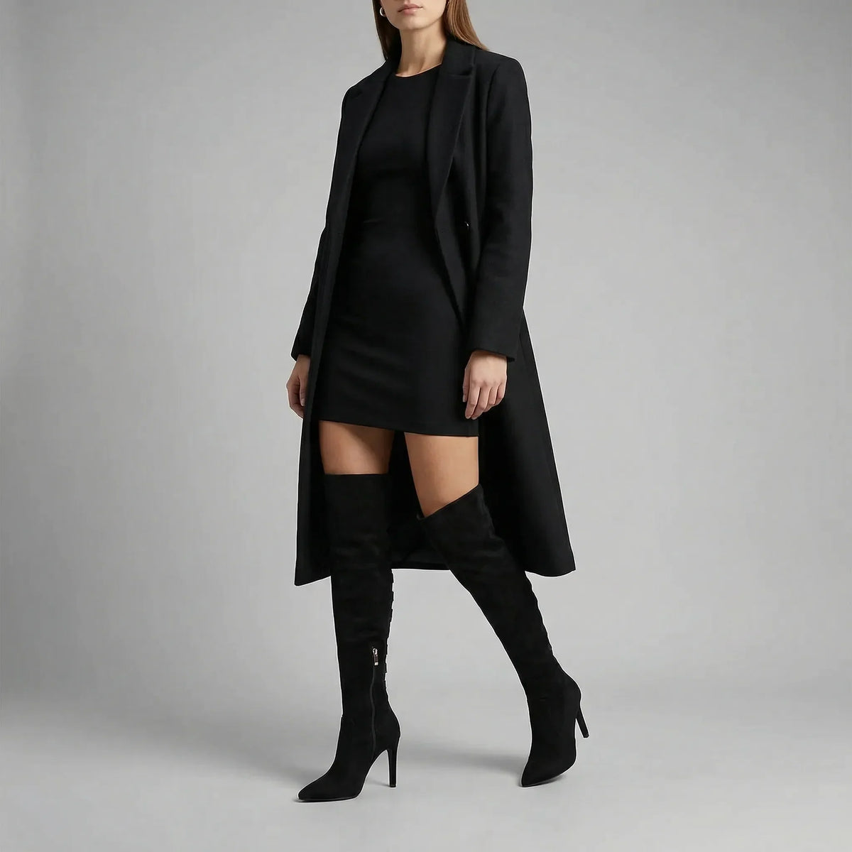 High-Heeled Over-the-Knee Boots