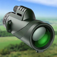 High-Power HD Monocular Telescope for Wildlife Viewing