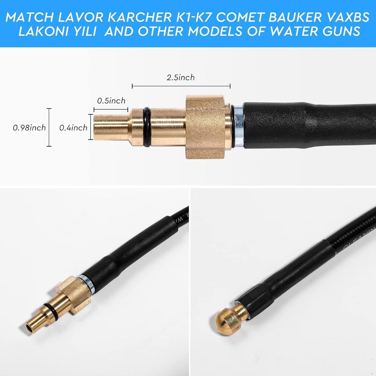 High-Pressure Washer Hose for Pressure Cleaners