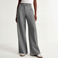 High-Waisted Wide-Leg Pants