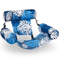 Inflatable Floating Pool Chair Mattress for Relaxation