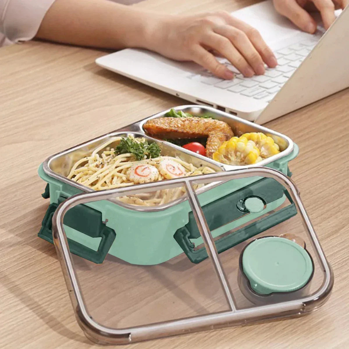 Insulated Thermal Lunch Box with Leak-Proof Seal for Warm Meals on the Go