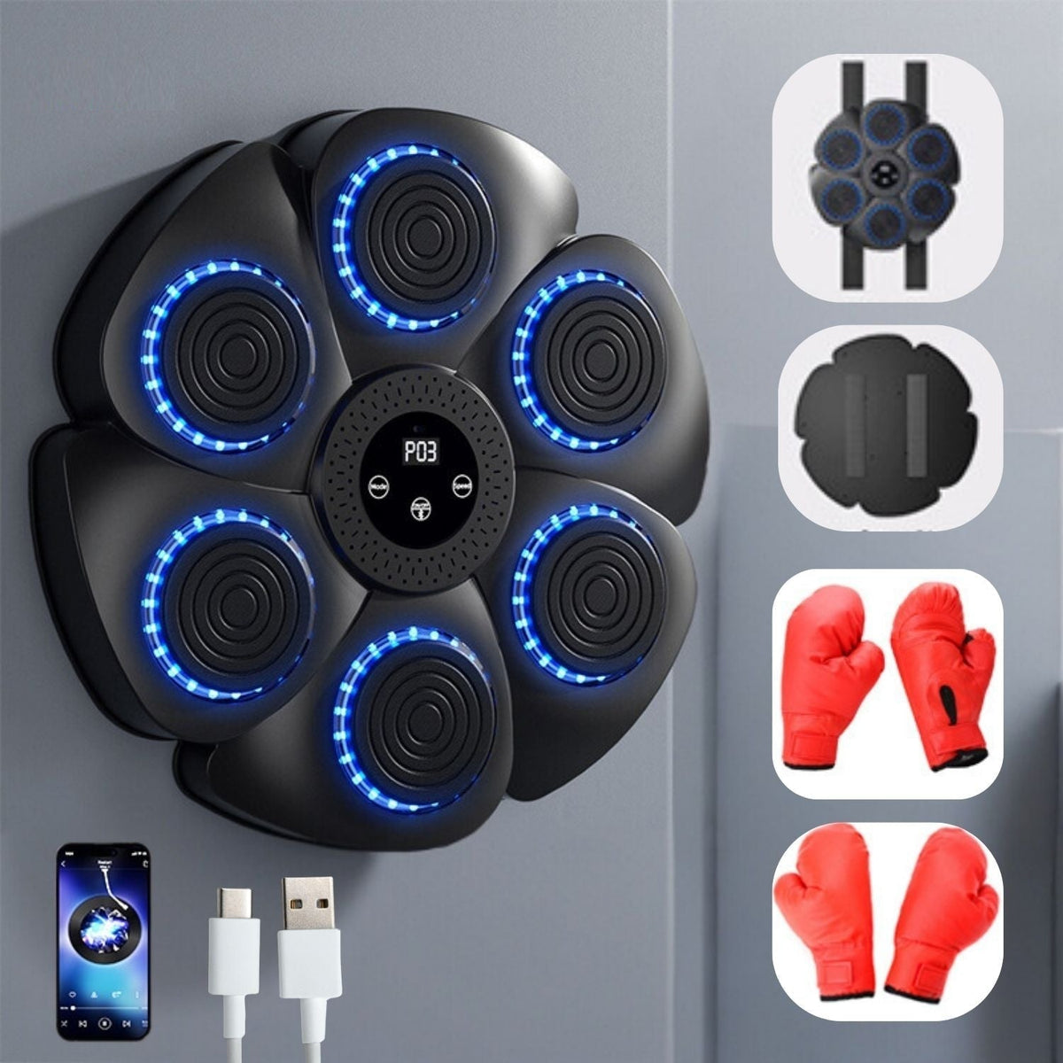 Interactive Boxing Training Machine