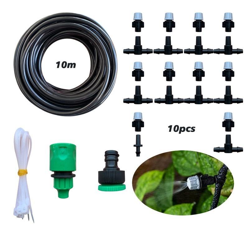 Irrigation Spray System - 10m DIY Drip Irrigation and Misting Kit