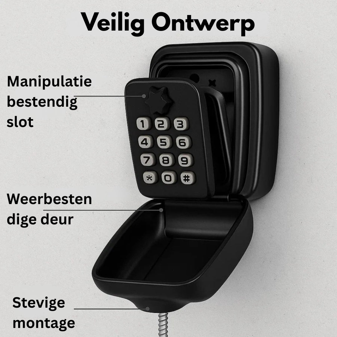 Key Safe - Secure Key Storage with Combination Lock