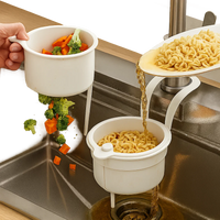 Kitchen Sink Drain Basket with Odor Control and Easy Waste Disposal