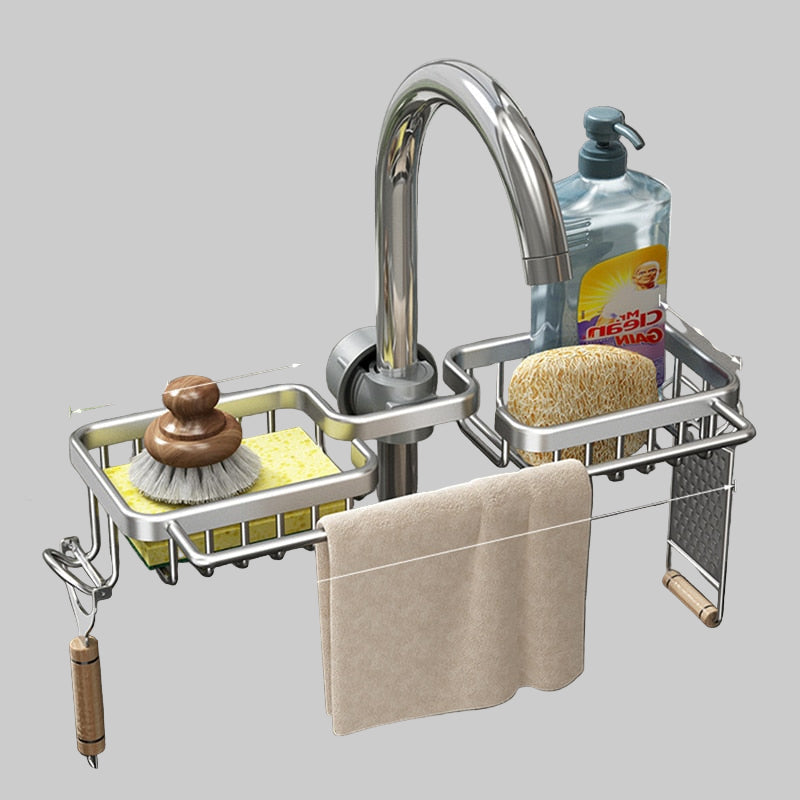 Kitchen Sink Organizer Rack