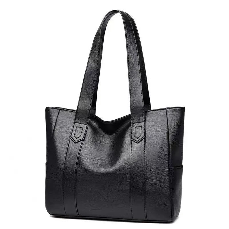 Large-Capacity Vintage Tote Bag