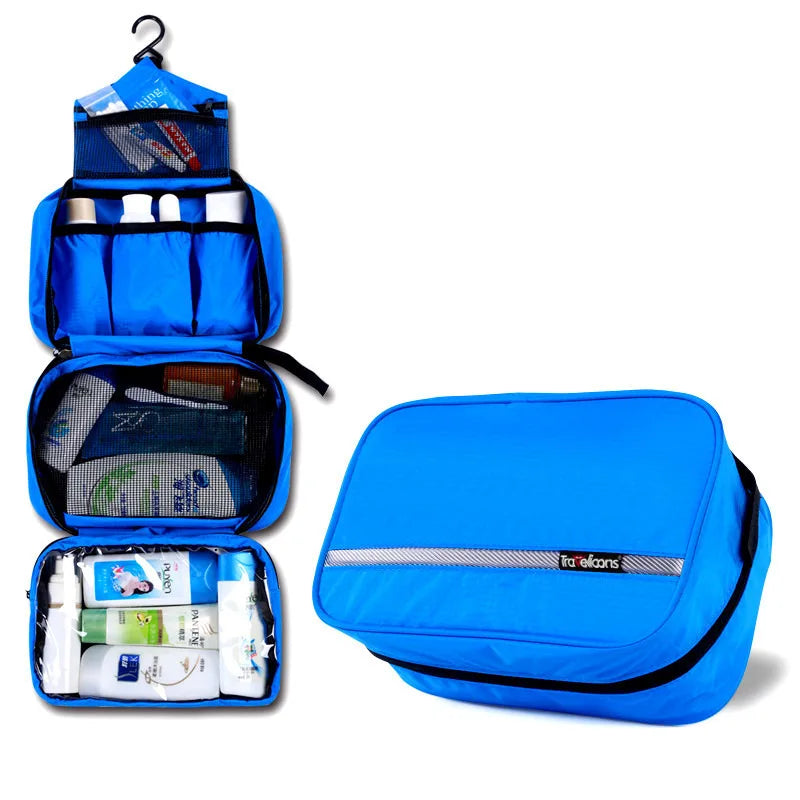 Large Waterproof Toiletry Bag for Men & Women | Travel Cosmetic Bag | Sturdy Design & Spacious