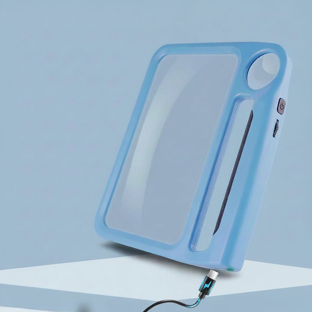 LED Reading Magnifier with 5x/10x Magnification