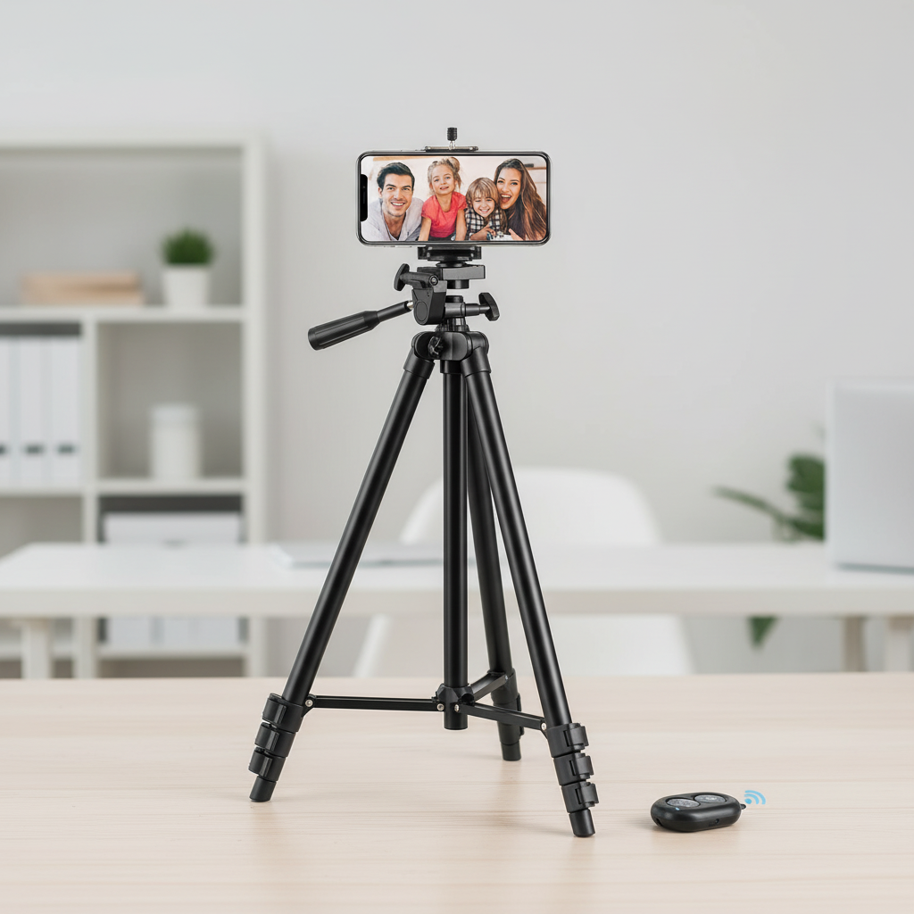 Lightweight Aluminum Camera Tripod