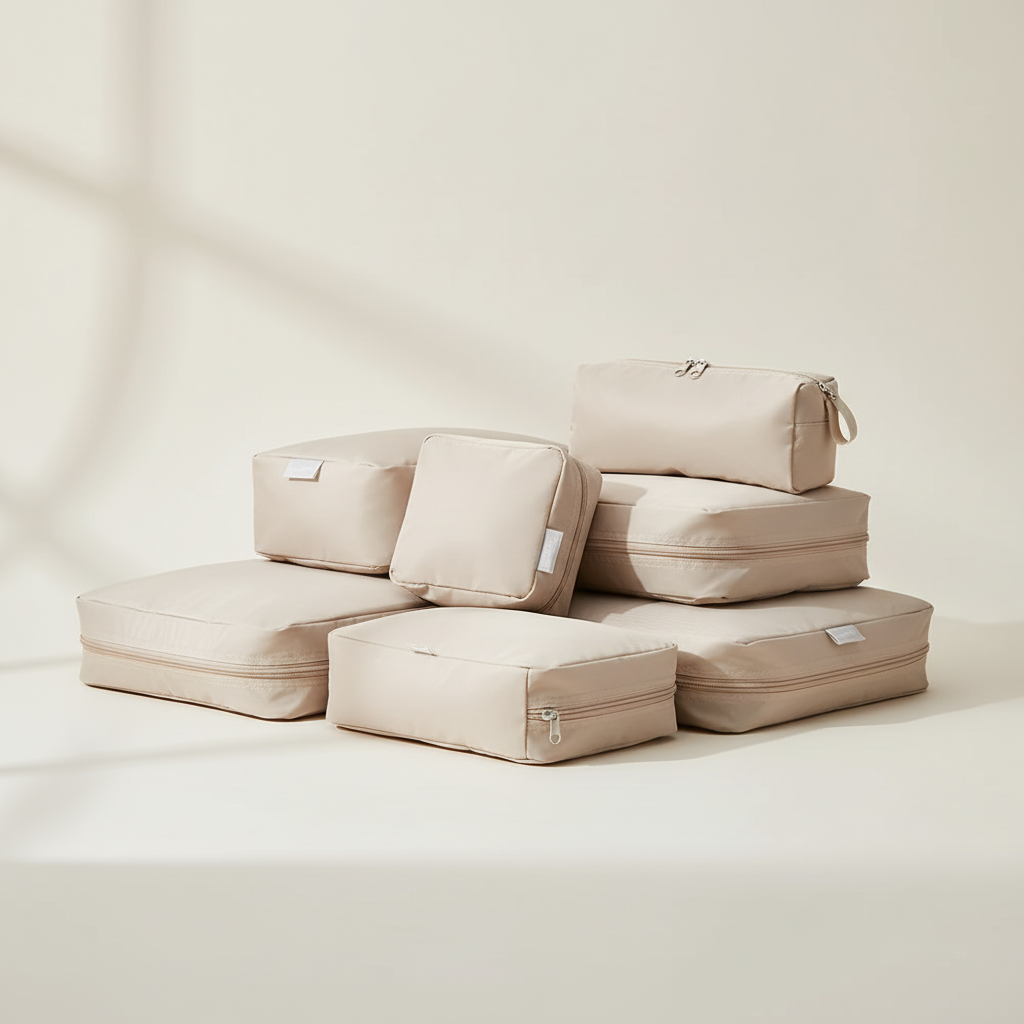 Lightweight Polyester Packing Cubes