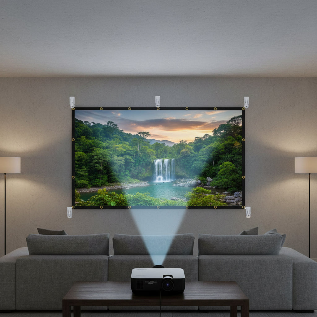 Lightweight Portable Projection Screen