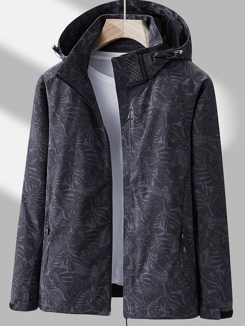 Lightweight Waterproof Jacket – Stylish Protection for Rainy and Windy Days