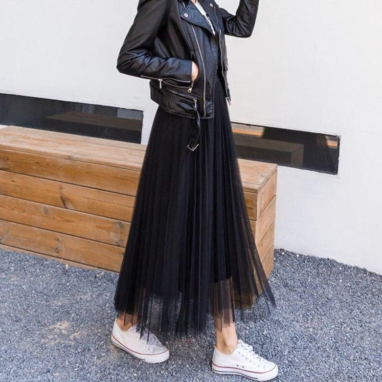 Long Autumn Skirt