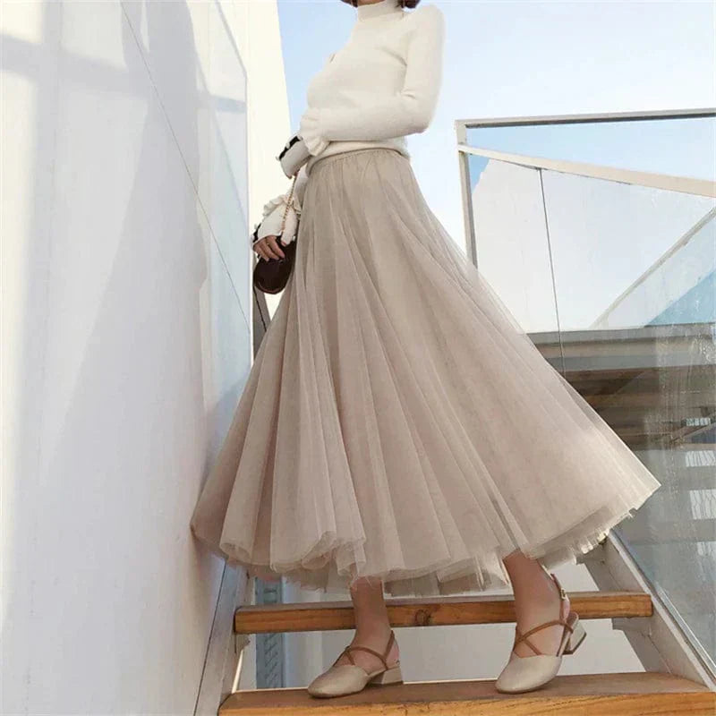 Long Autumn Skirt